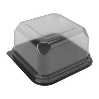 Square Cake Base & Lid (Empty)
